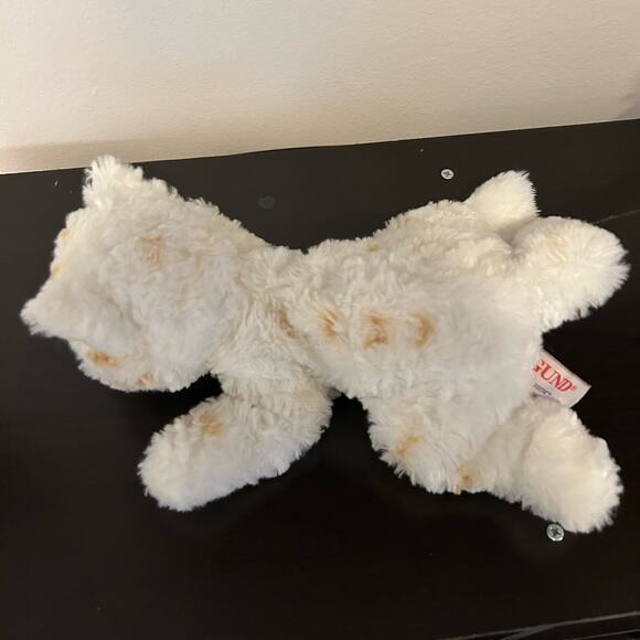 Gund Bootsie Kitty Cat Plush 001137 White Orange Tabby Small 9" Stuffed Toy - Picture 3 of 7